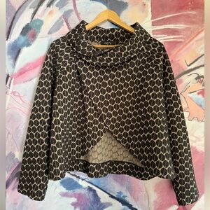 COMFY USA polka dot jacket size medium